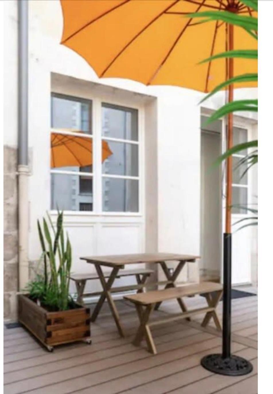 Hypercentre Appart 2 A 4 Pers, Calme & Cosy Avec Terrasse Privee ナント エクステリア 写真